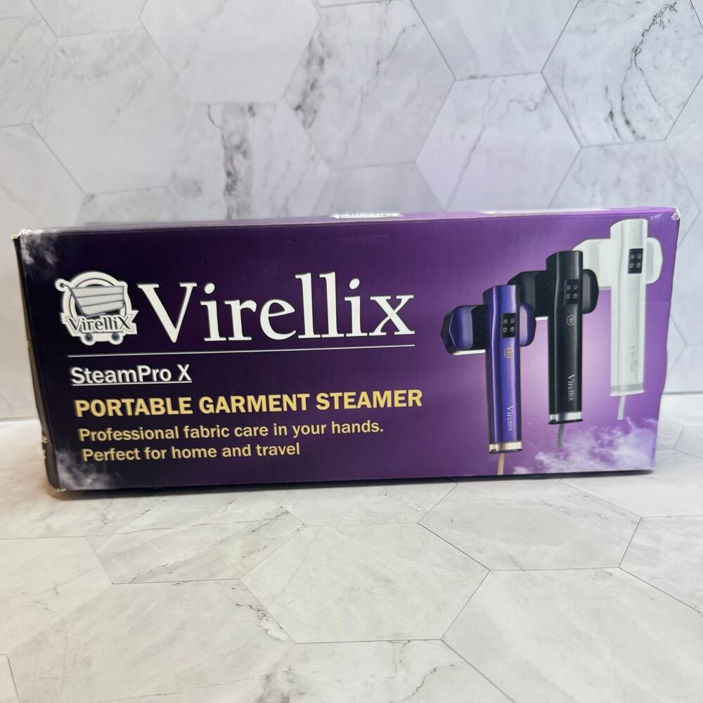 NIB Portable Clothes Steamer & Mini Steam Iron 1200W Handheld Wrinkle Remover
